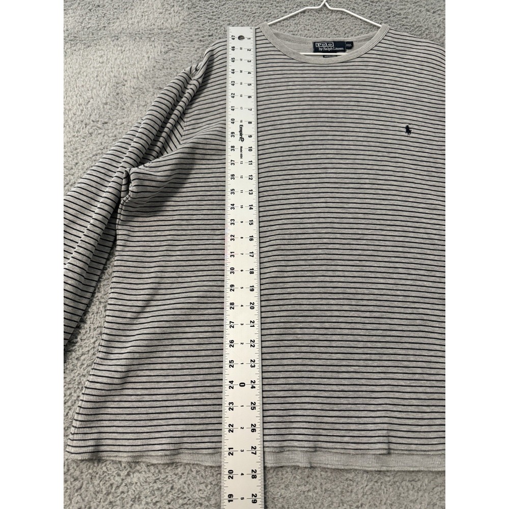 POLO By RALPH LAUREN Shirt Striped‎ XXL Cotton WHERE'S WALDO Vintage COTTON - Picture 4 of 7